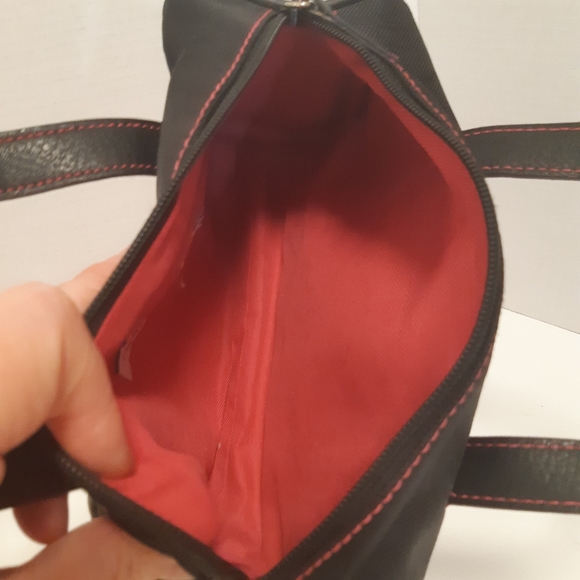 Mini Tommy H Black & Pink Tote - Picture 6 of 7